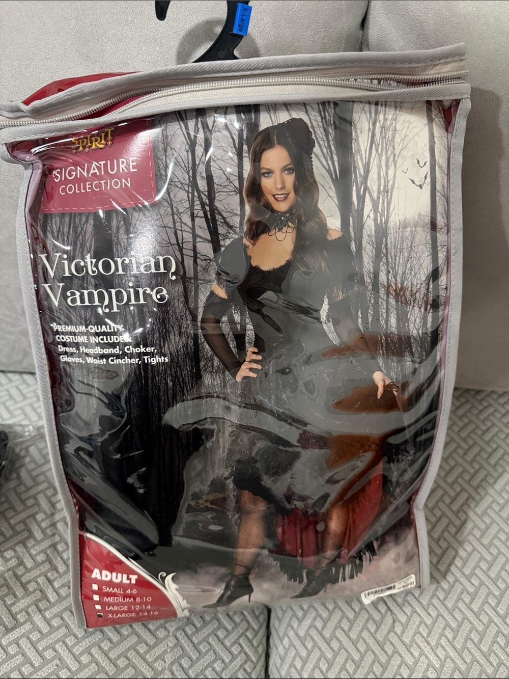 Spirit Signature Collection Adult X-Large 14-16 Victorian Vampire Costume